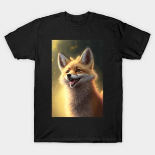 Cool portrait of a cute Fox T-Shirt